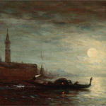 Crépuscule à Venise